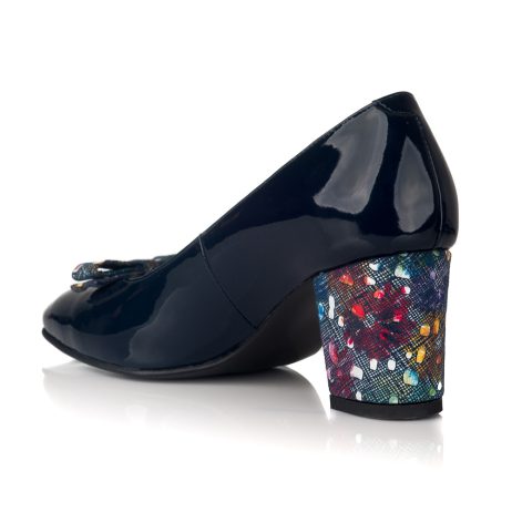 Pantofi dama de piele lacuita W41m - imagine 2