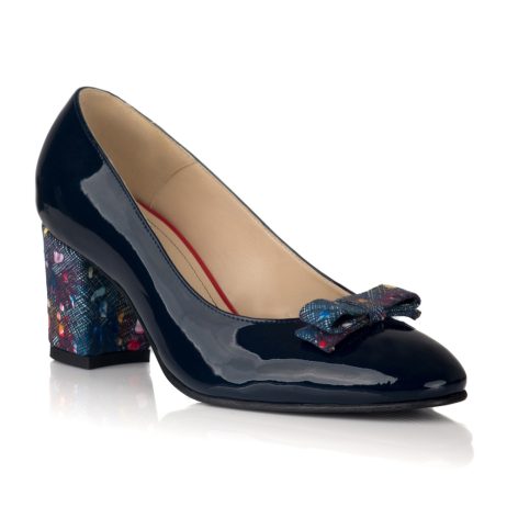 Pantofi dama de piele lacuita W41m - imagine 3