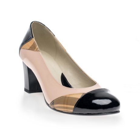 Pantofi dama de piele Caro Classic - imagine 2