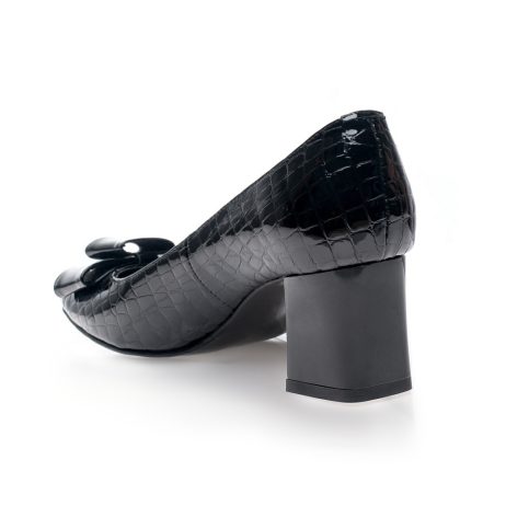 Pantofi dama de piele lacuita Cro Clasic - imagine 2