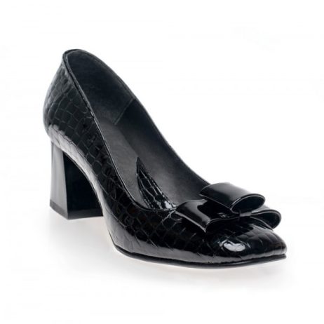 Pantofi dama de piele lacuita Cro Clasic - imagine 3