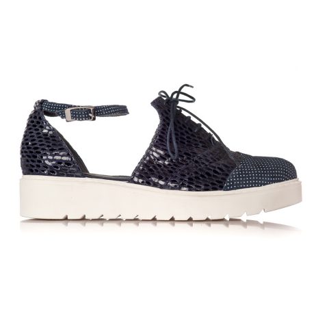 pantofi oxford dama decupati pantofi la comanda bleumarin