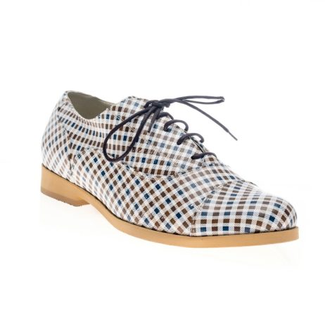 Pantofi oxford dama multicolor W8a - imagine 2