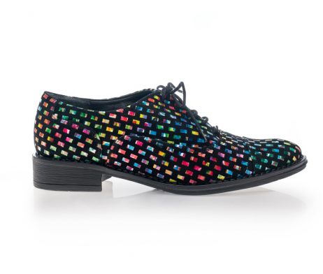pantofi oxford shoes dama colorati