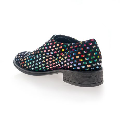 Pantofi oxford dama multicolor W8n - imagine 3