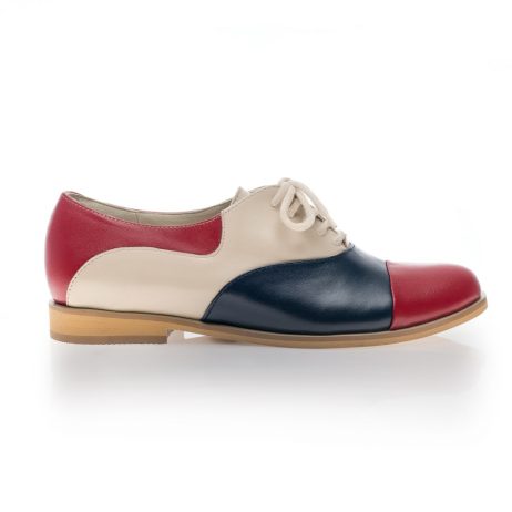 pantofi oxford shoes dama colorati