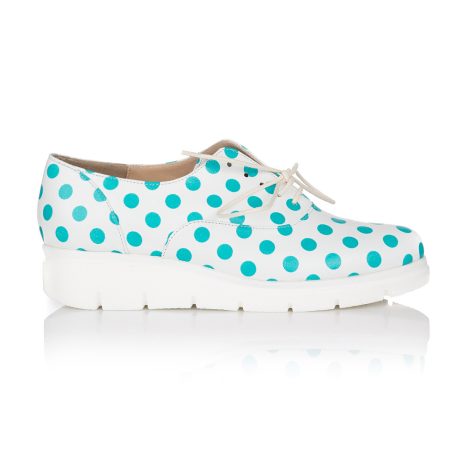 oxford shoes femei turcoaz