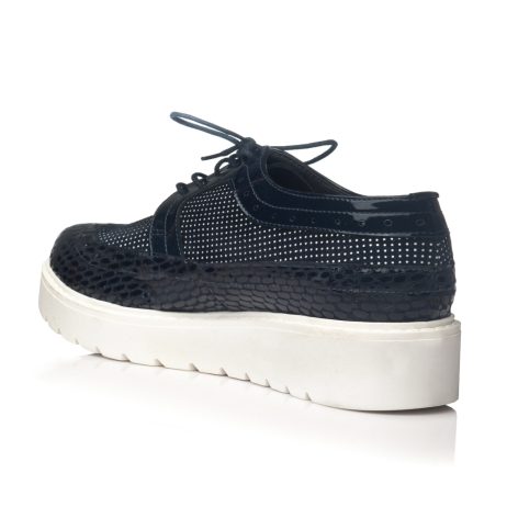 Pantofi oxford dama W16 black - imagine 3