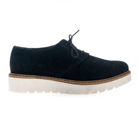 pantofi oxford shoe femei piele intoarsa