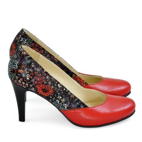 pantofi cu toc albastru pantofi la comanda multicolor