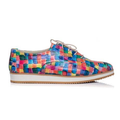 Pantofi oxford dama W2 colorati