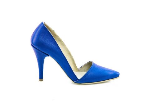 Pantofi stiletto dama piele naturala H1a