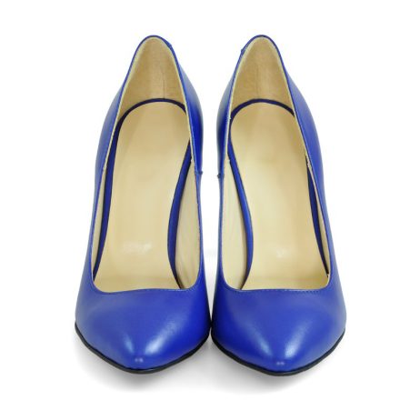 Pantofi stiletto dama de piele C24a - imagine 2