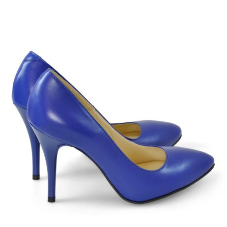 Pantofi stiletto dama de piele C24a - imagine 4