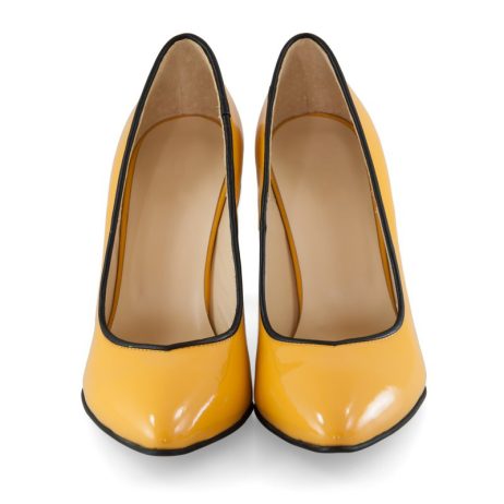Pantofi stiletto dama de piele Contur C17 - imagine 2