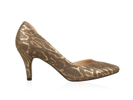 pantofi femei piele naturala pantofi eleganti pantofi chic pantofi aurii
