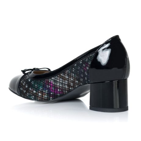 Pantofi dama de piele lacuita Visio B588 - imagine 4