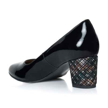 Pantofi dama de piele lacuita Visio B588m - imagine 4
