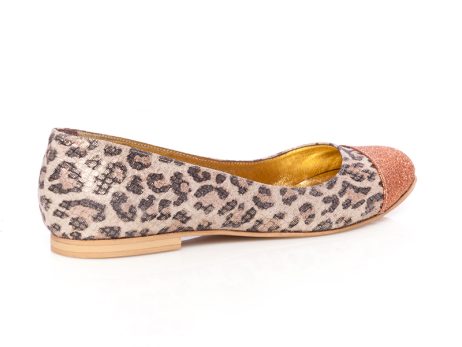 Balerini piele dama Animal - imagine 5