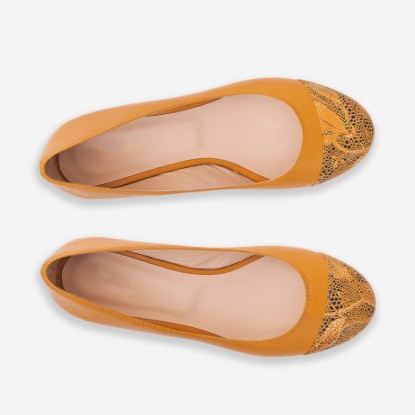 Balerini piele dama C8 g MASURA 37.5/38 PE STOC - imagine 2