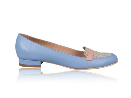 pantofi office tip balerini piele