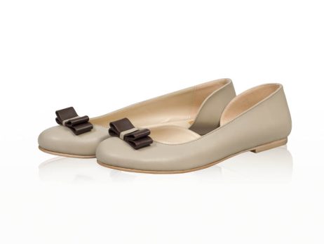 Balerini piele dama Ice coffee M11 - imagine 2