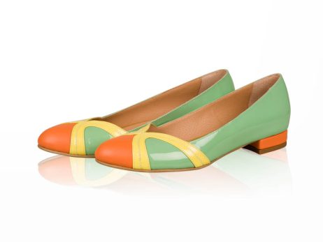 Balerini piele dama Tropice M4 - imagine 2