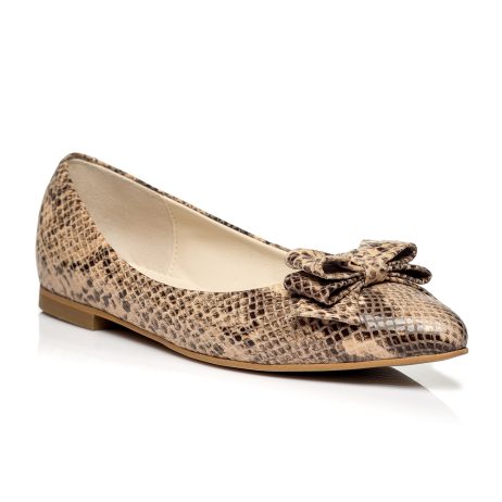 Balerini piele dama E1 snake - imagine 2