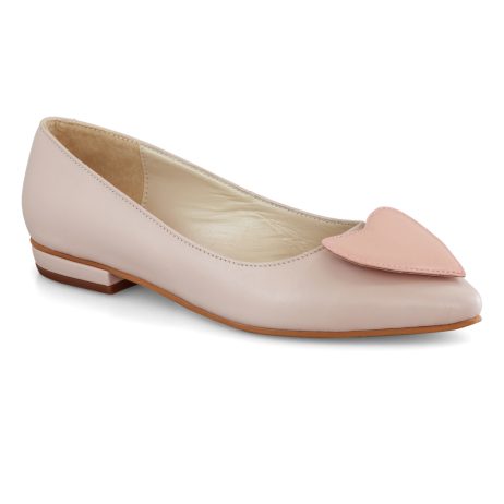 Balerini piele Inima r - imagine 3
