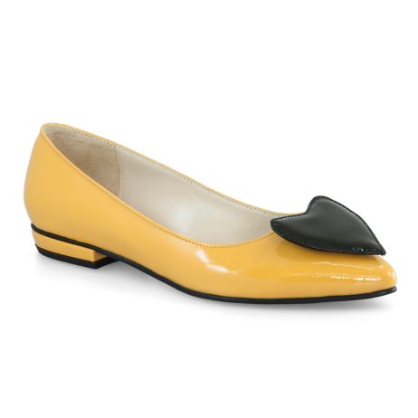 Balerini piele Inima g - imagine 2