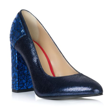 pantofi albastru electric pantofi piele