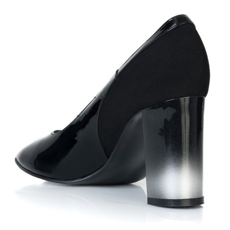 Pantofi dama de piele lacuita Degra B6 - imagine 4