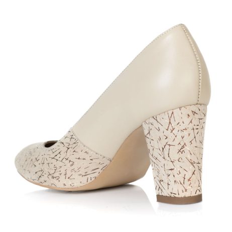 Pantofi dama de piele Casy B6 - imagine 4
