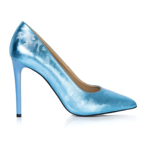 pantofi stiletto albastru pantofi stiletto piele