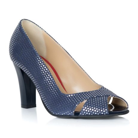 Pantofi dama decupati B1 dots - imagine 2