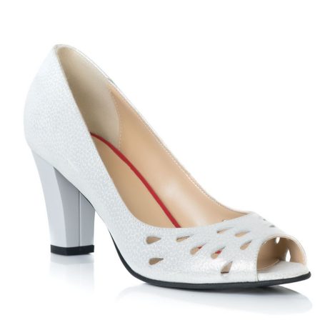 Pantofi dama decupati Whitey - imagine 2