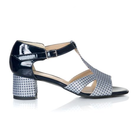 sandale cu toc mic sandale confortabile sandale argintii