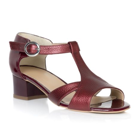Sandale piele naturala Tina B14 g - imagine 2