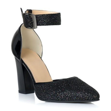 Pantofi dama de piele Lily B3 glit tip sanda - imagine 2