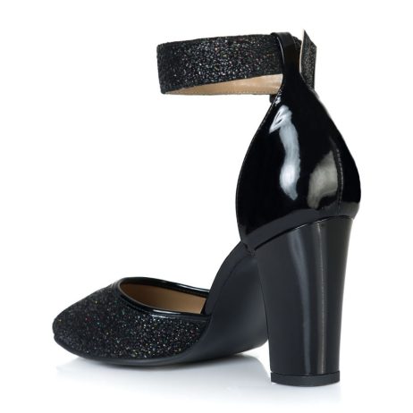 Pantofi dama de piele Lily B3 glit tip sanda - imagine 4