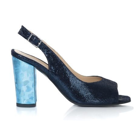 sandale dama piele sandale toc colorat