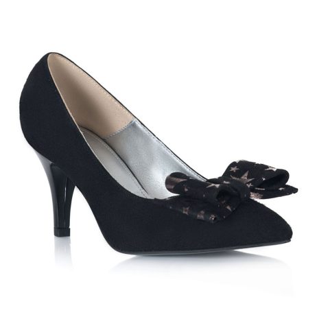 Pantofi dama de piele Mini Bow K1 - imagine 2