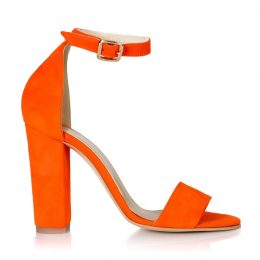 sandale portocalii sandale dama sandale piele