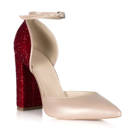 Pantofi dama de piele R18 r tip sanda - imagine 2