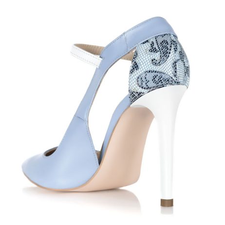 Pantofi stiletto dama de piele New Elegance b - imagine 4