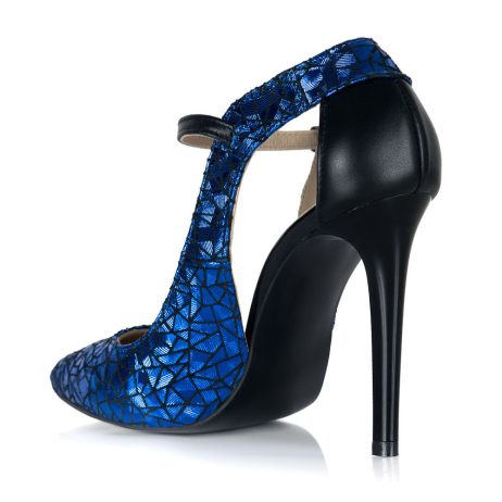 Pantofi stiletto dama de piele Elegance Visio a - imagine 4