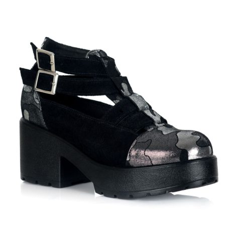 Sandale cu platforma si toc Hips R1 - imagine 2