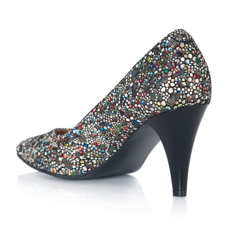 Pantofi dama de piele Mini Stones - imagine 4