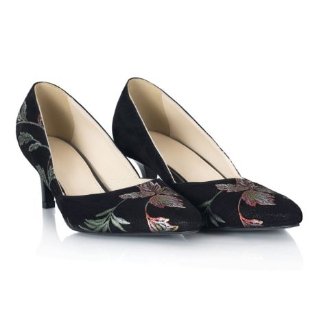 Pantofi dama de piele Mini Leaves K1 - imagine 5