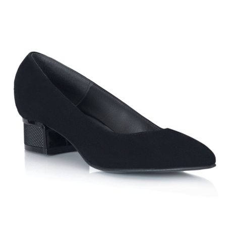Pantofi dama de piele Tiny toc special - imagine 2